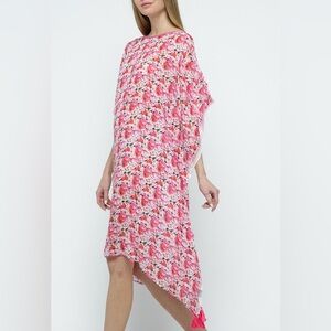 NWOT ✨ RAJ ALICE KAFTAN One Size Beach Coverup Floral
